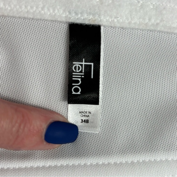 Felina Cream Strapless Bustier - Picture 3 of 3